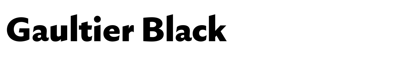 Gaultier Black